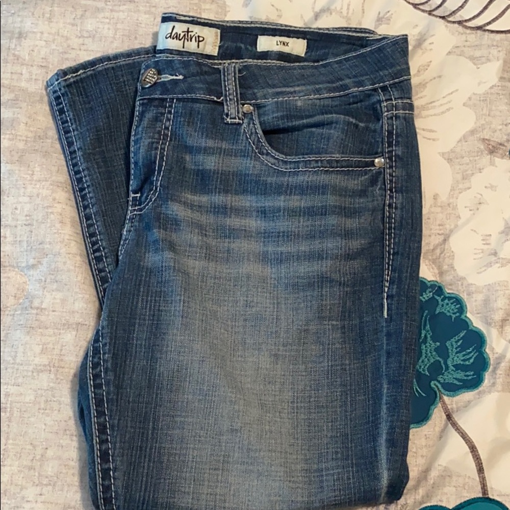 Daytrip light wash capris